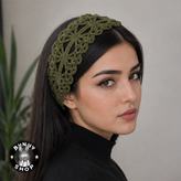 هدبند قلاب بافی -کد601- زنانه